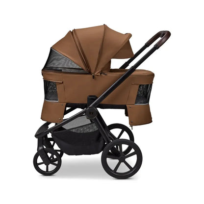 SET: 3in1 Kombikinderwagen RESEA Fold + Babyschale LOLA
 - cognac