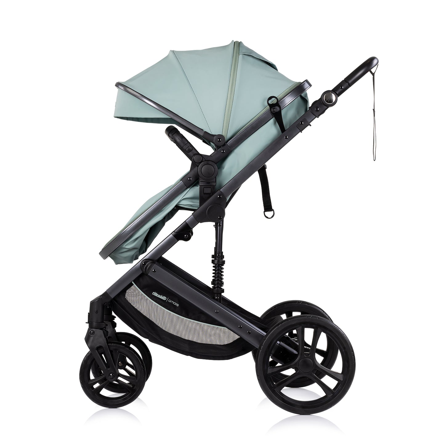 3-in-1 VERWANDELBARER KINDERWAGEN „AMORE“ MATCHA