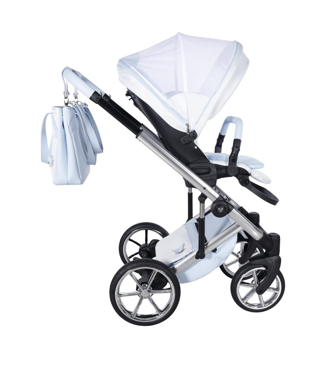 Junama Diamond Le Fleur Kombi-Kinderwagen - Blue