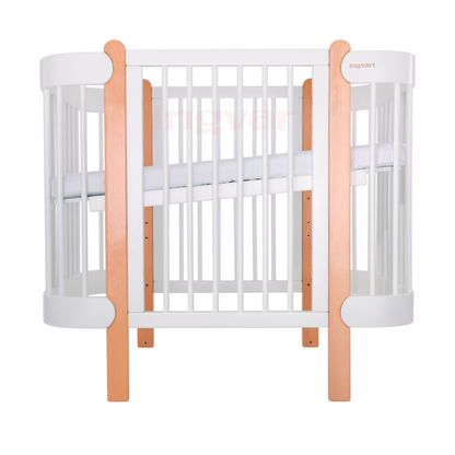 NIKA SLIM 5-in-1 Babybettchen, Graphitfarbe