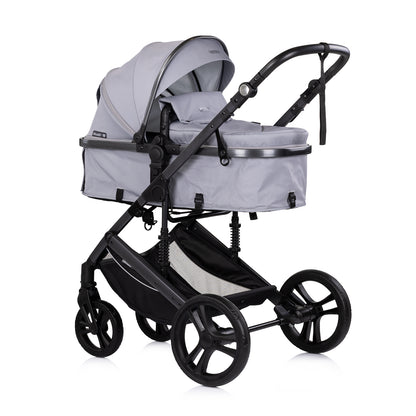 3-in-1 VERWANDELBARER KINDERWAGEN „AMORE“ PLATINUM
