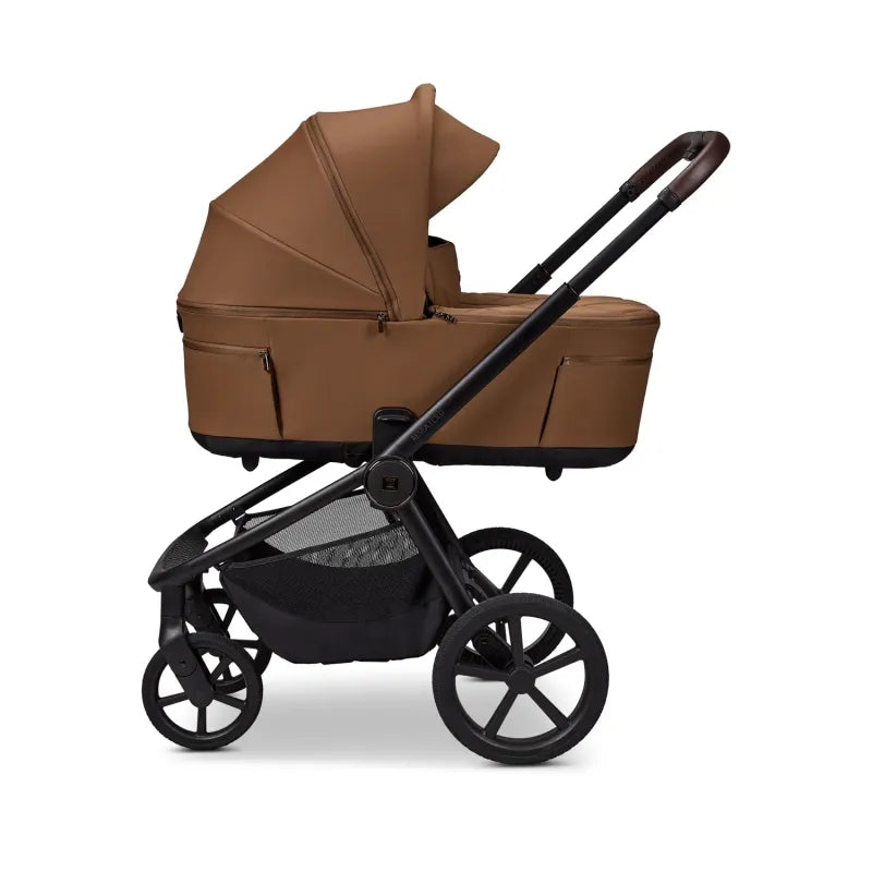 SET: 3in1 Kombikinderwagen RESEA Fold + Babyschale LOLA
 - cognac
