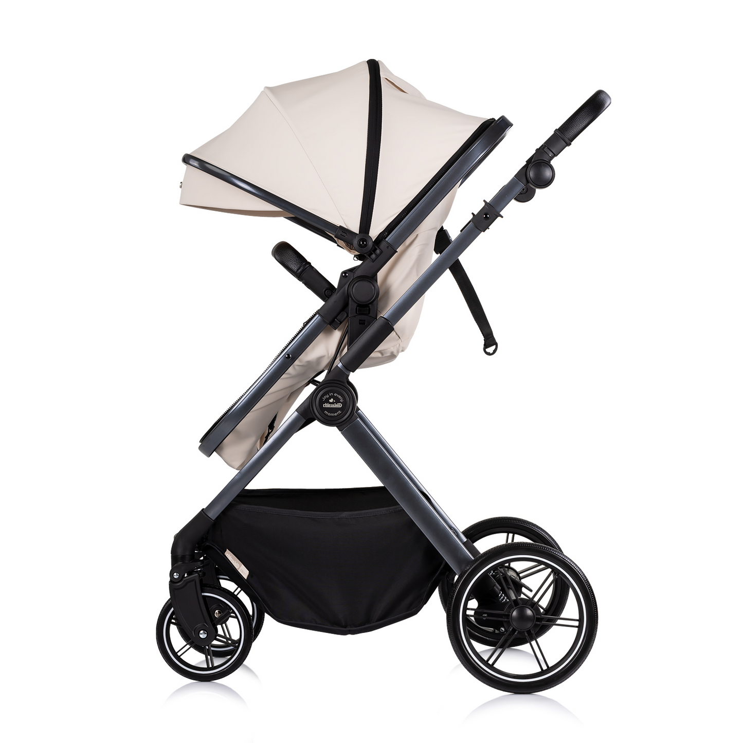 3-in-1 BABY-TRANSFORMATIONSKINDERWAGEN "PEARL" - KASCHMIR
