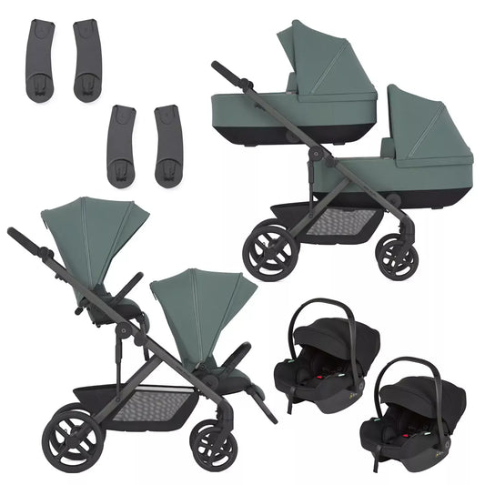 ANEX MODU - ZWILLINGSKINDERWAGEN Inklusive AUTOSITZE