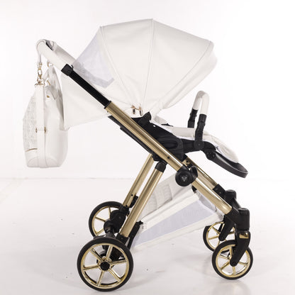 JUNAMA ELLEGANTE ArtDeco - WHITE