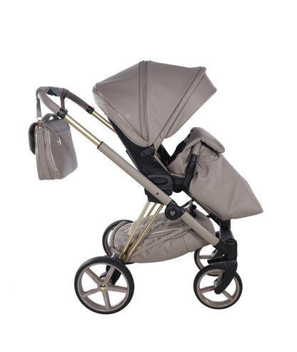 Junama Diamond Cubby Kombi-Kinderwagen - Cappuccino