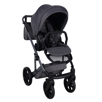 Junama Diamond Termo Ellegante Kombi-Kinderwagen - Dark Grey