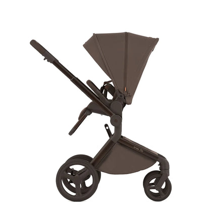 BUNDLE SET: ANEX FLO BROWNY Kombi-Kinderwagen 4in1 inkl. NUNA ARRA FLEX BABYSCHALE & BASE NEXT