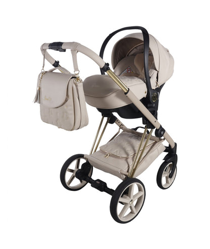 Junama Diamond Cubby Kombi-Kinderwagen - Beige