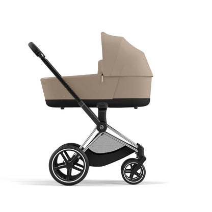 CYBEX PRIAM Set Gestell in Chrome Black - Cozy Beige