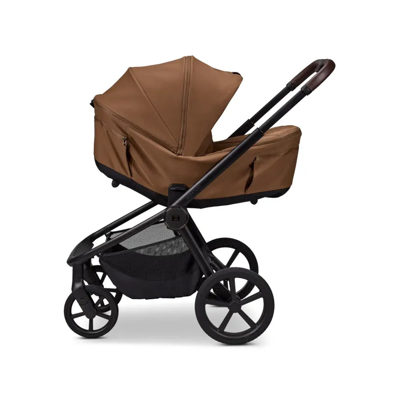 SET: 3in1 Kombikinderwagen RESEA Fold + Babyschale LOLA
 - cognac