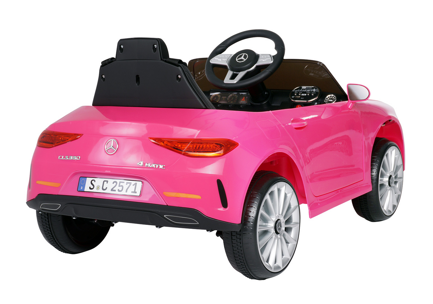 Kinder-Elektroauto Mercedes-Benz CLS 350 Coupé, lizenziert, 2 x 20 Watt Motoren, LED-Scheinwerfer