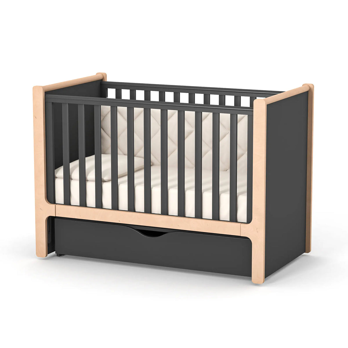 Veres Schaukelsystem mit Schublade für Babybetten Veres Nice