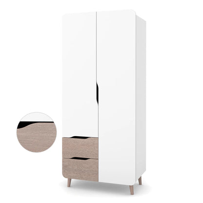 Veres Sydney 850 zweitüriger Kleiderschrank für das Kinderzimmer (85x47x194 cm)