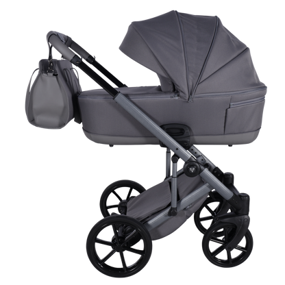 Junama Diamond Termo Ellegante Kombi-Kinderwagen - Dark Grey