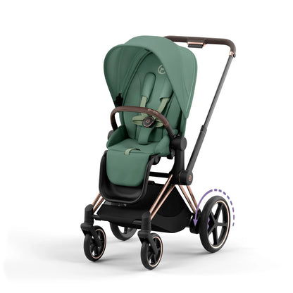 CYBEX e-PRIAM Set Gestell in Roségold - Leaf Green