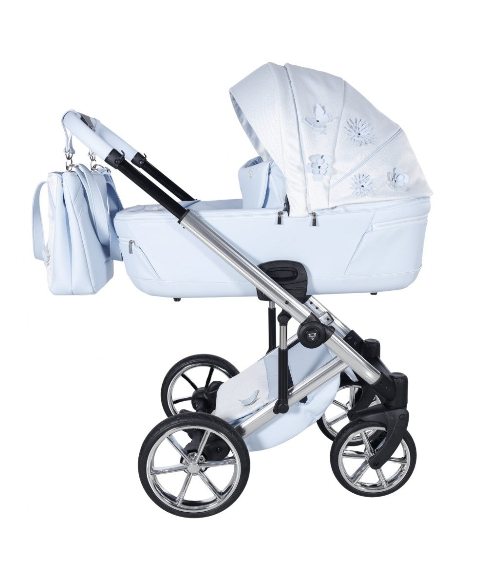 Junama Diamond Le Fleur Kombi-Kinderwagen - Blue