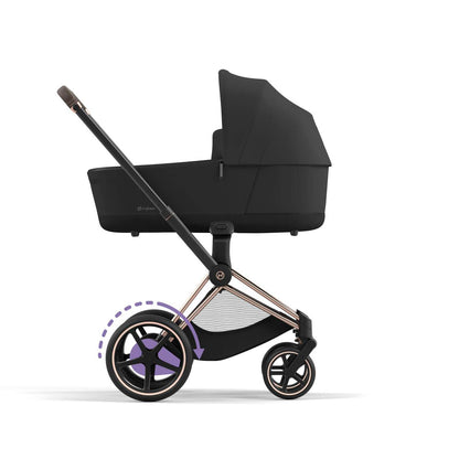 CYBEX e-PRIAM Set Gestell in Roségold - Sepia Black