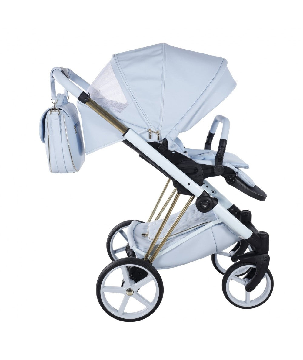 Junama Diamond Cubby Kombi-Kinderwagen - Blue