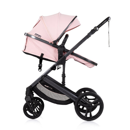 3-in-1 VERWANDELBARER KINDERWAGEN „AMORE“ PUDERROSA
