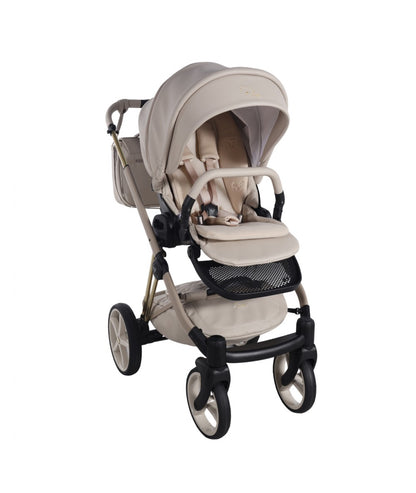 Junama Diamond Cubby Kombi-Kinderwagen - Beige/Gold