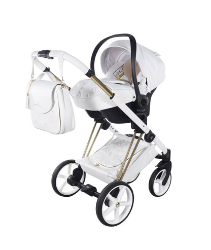 Junama Diamond Cubby Kombi-Kinderwagen - White