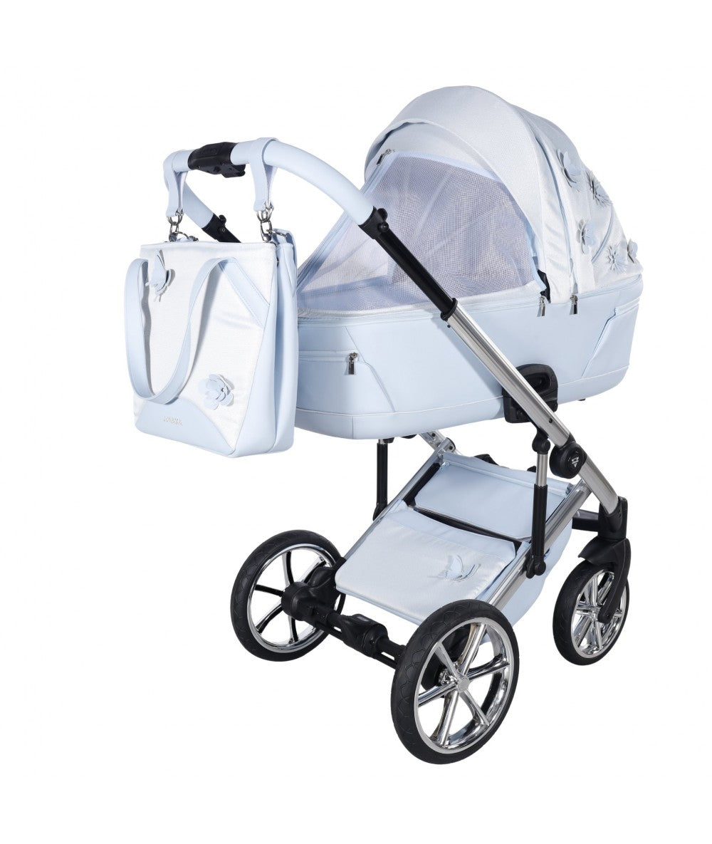 Junama Diamond Le Fleur Kombi-Kinderwagen - Blue