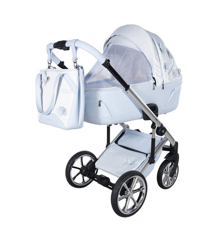 Junama Diamond Le Fleur Kombi-Kinderwagen - Blue