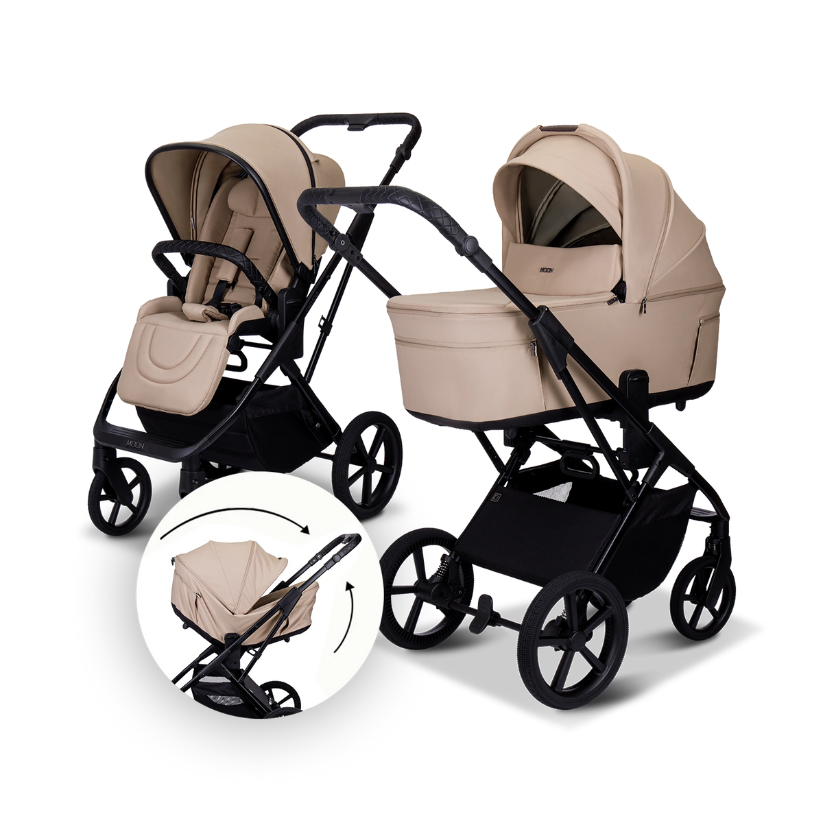 MOON CIAO FOLD SET MIT LOLA - sand