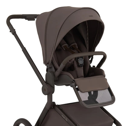 BUNDLE SET: ANEX FLO BROWNY Kombi-Kinderwagen 4in1 inkl. NUNA ARRA FLEX BABYSCHALE & BASE NEXT
