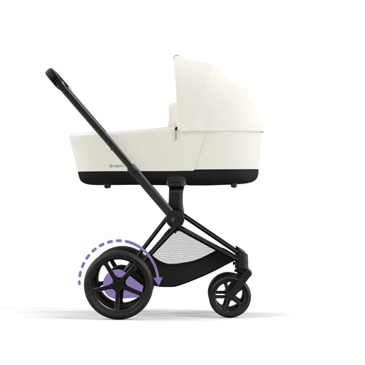 CYBEX e-PRIAM Set Gestell in Matt Black - Off White
