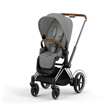 CYBEX e-PRIAM Set Gestell in Chrome Brown - Mirage Grey