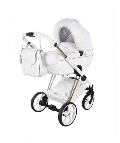 Junama Diamond Cubby Kombi-Kinderwagen - White