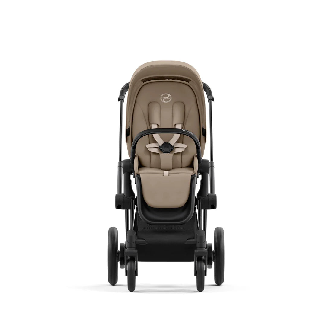 CYBEX e-PRIAM Set Gestell in Matt Black - Cozy Beige