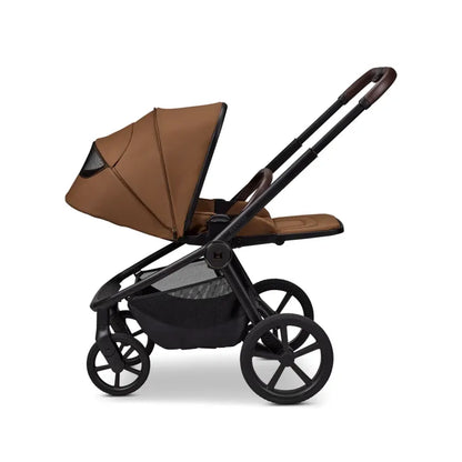 SET: 3in1 Kombikinderwagen RESEA Fold + Babyschale LOLA
 - cognac