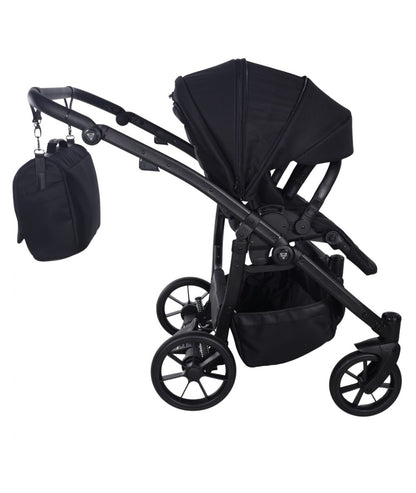 Zwillings-/Geschwisterwagen JUNAMA DUO V4 - Black