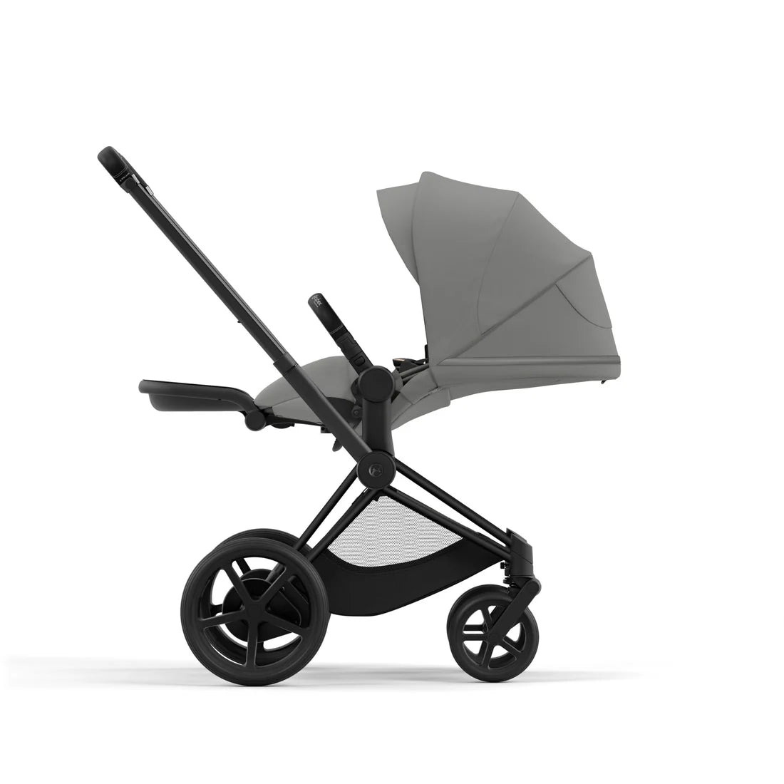 CYBEX e-PRIAM Set Gestell in Matt Black - Mirage Grey