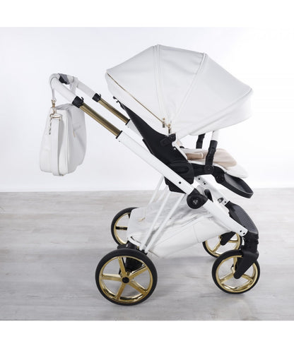 Junama Diamond Cubby Kombi-Kinderwagen - White