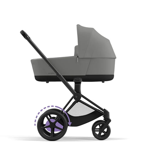 CYBEX e-PRIAM Set Gestell in Matt Black - Mirage Grey