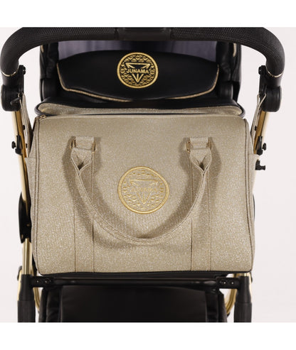 Junama Diamond Handcraft Glitter Kombi-Kinderwagen - 05