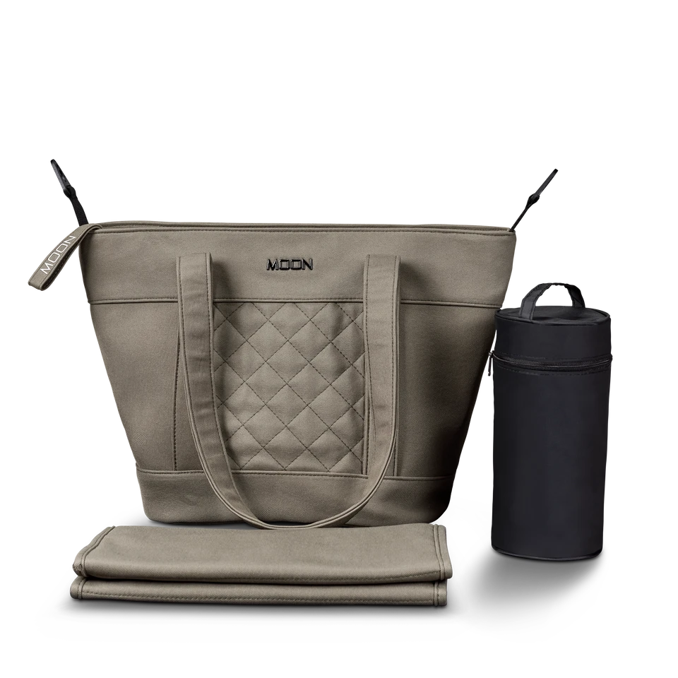 MOON - V-SHAPE BAG mud
