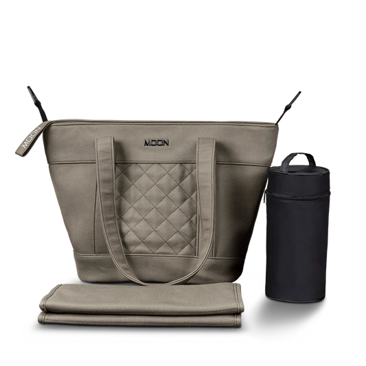 MOON - V-SHAPE BAG mud