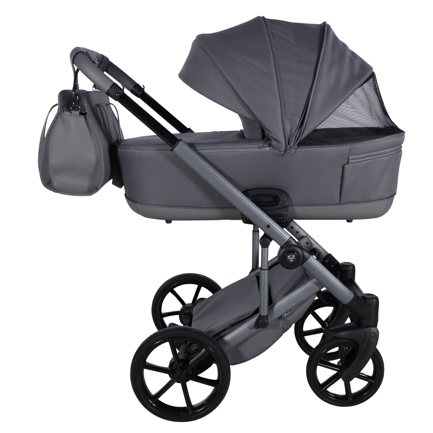 Junama Diamond Termo Ellegante Kombi-Kinderwagen - Dark Grey