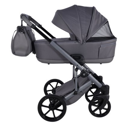 Junama Diamond Termo Ellegante Kombi-Kinderwagen - Dark Grey