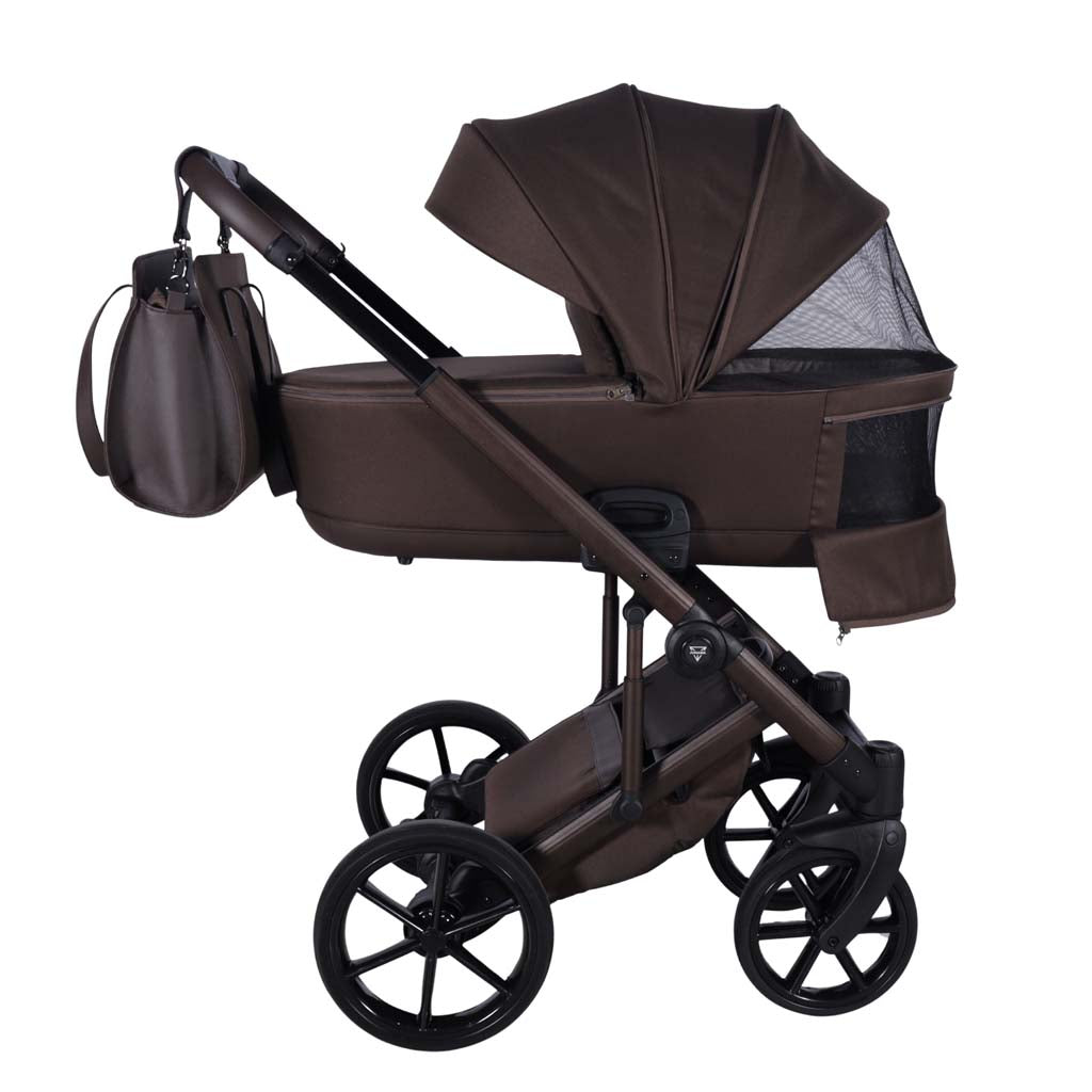 Junama Diamond Termo Ellegante Kombi-Kinderwagen - Chocolate