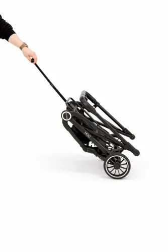 Hunde- und Katzenwagen – Luxuriöser 2-in-1 faltbarer Tierwagen mit abnehmbarem Transportbehälter