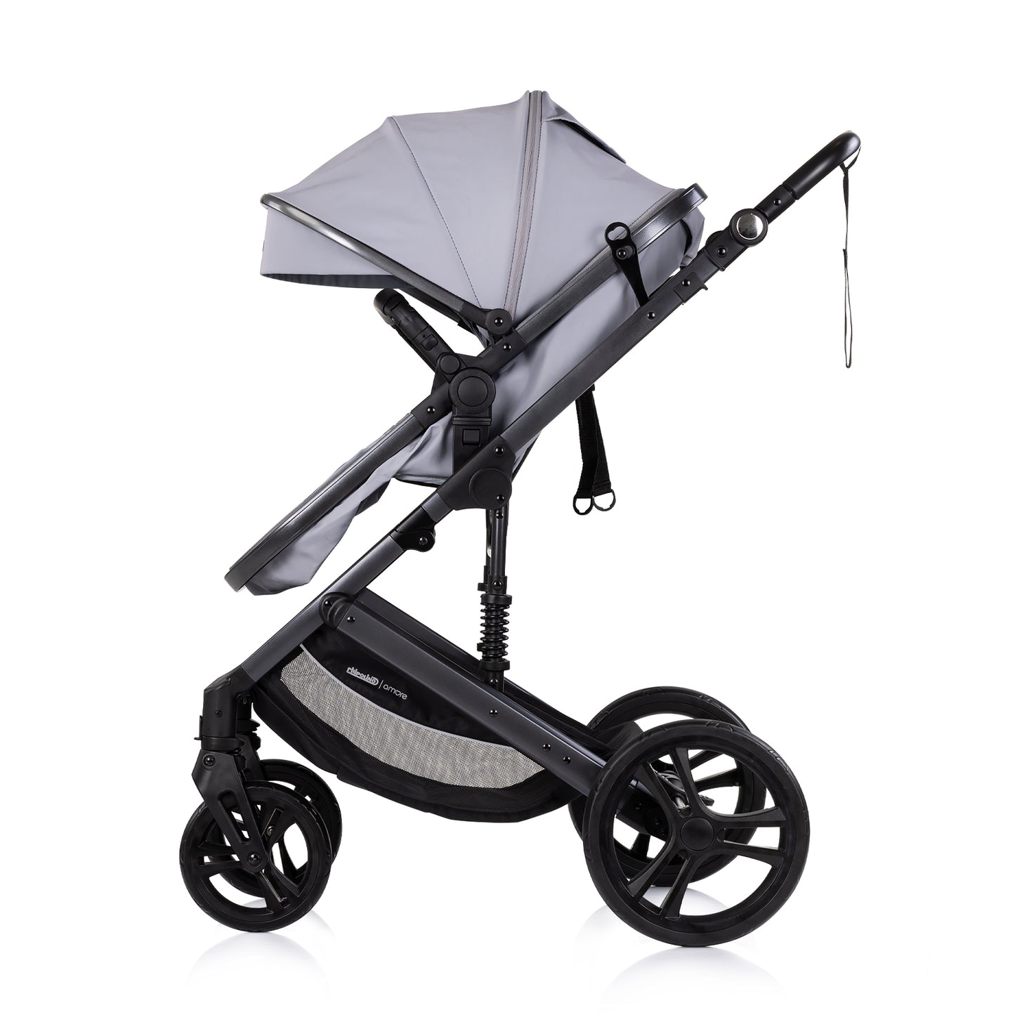3-in-1 VERWANDELBARER KINDERWAGEN „AMORE“ PLATINUM