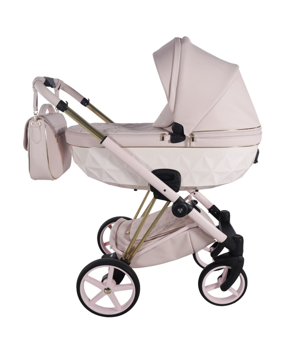 Junama Diamond Cubby Kombi-Kinderwagen - Pink