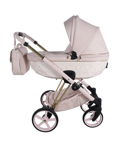 Junama Diamond Cubby Kombi-Kinderwagen - Pink