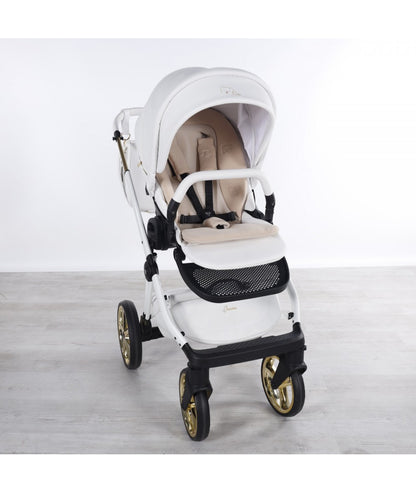 Junama Diamond Cubby Kombi-Kinderwagen - White